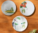 Totoro Eggplant Plate 15.5cm