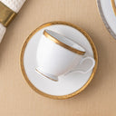 Charlotta Gold Cup & Saucer