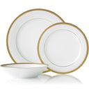 Charlotta Gold 12pc Dinner Set