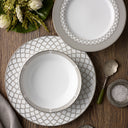 Eternal Palace Platinum 12pc Dinner Set