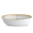 Hampshire Gold Oval Serving Bowl 25.5cm
