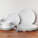 White on White Dune Dinner Plate 27cm