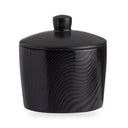 Black on Black Dune Sugar Bowl