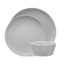 Grey on Grey Swirl 12pc Dinner Set