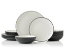 Colorwave Graphite 12pc Dinner Set