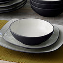 Colorwave Graphite 12pc Dinner Set