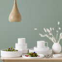 Stax White Dinner Plate Set of 4