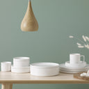 Stax White Entree Plate Set of 4