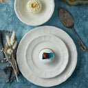 Baroque White 12pc Dinner Set