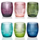 Glu Glu Mouthblown Coloured Tumbler Set of 6 300ml