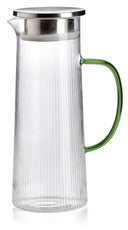 IVV Narciso Pleated Jug with Green Handle