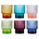 Todo Modo Mouthblown Coloured Tumblers Set of 6