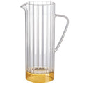 Quattro Note Amber Borosilicate Water Jug 1L