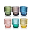 IVV Todo Modo Mouthblown Coloured Tumbler Set of 6