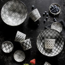 Komon Japanese Tea Cup Set of 5