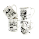 Le Restaurant Mug 350ml Set of 4