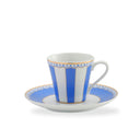 Carnivale Dark Blue Espresso Cup & Saucer