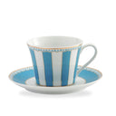 Carnivale Light Blue Cup & Saucer