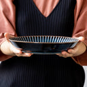 Sendan Midnight Blue Deep Plate Set of 4