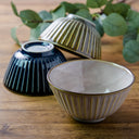 Sendan Cream 14cm Rice Bowl Set of 4