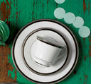 Toorak Noir Tea Cup & Saucer Set